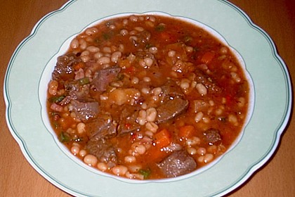 Serbische Bohnensuppe 16