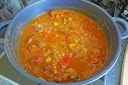Serbische Bohnensuppe 15