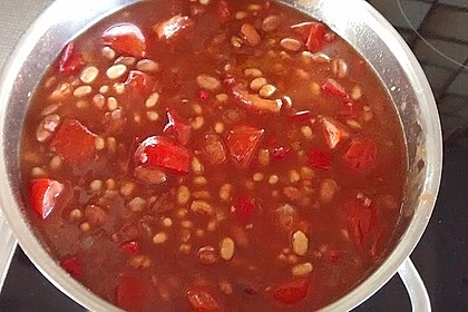 Serbische Bohnensuppe 14