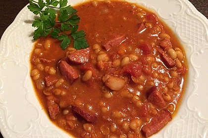 Serbische Bohnensuppe 6