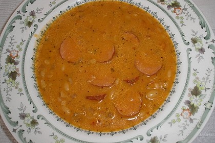 Serbische Bohnensuppe 3