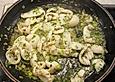 Tintenfisch mit Knoblauch