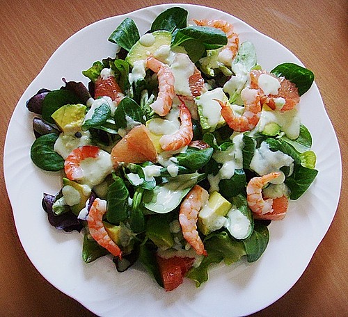 Avocado - Shrimps Salat (Rezept mit Bild) von elan | Chefkoch.de