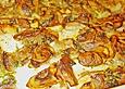 Seelachs mit Champignons
