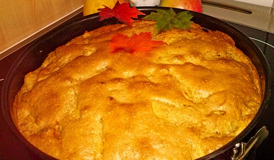 Apfelkuchen ohne Backpulver