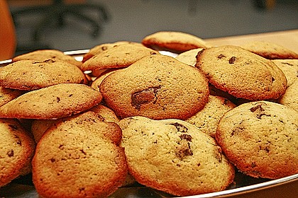 American Cookies - Double-Chocolate Chip Cookies 9