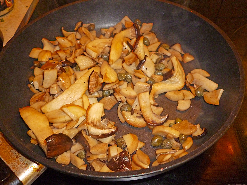 Kräuterseitlinge mit Kapern (Rezept mit Bild) von Klaumix | Chefkoch.de