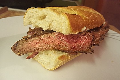 Steaksandwich mit Zwiebelmarmelade 6