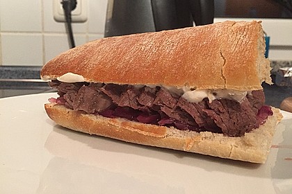 Steaksandwich mit Zwiebelmarmelade 5