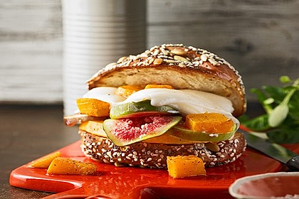 Vegetarischer Kürbis-Burger 1