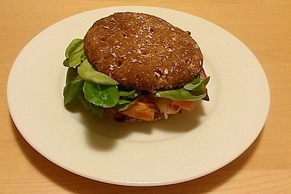 Vegetarischer Kürbis-Burger 6