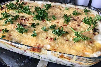 Kartoffelgratin mit Bacon 2