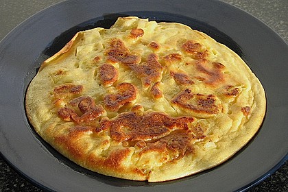 Schnelle Apfel - Pfannkuchen