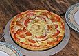 Tomaten - Mozzarella - Basilikum Quiche