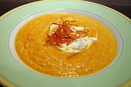 Karotten - Kartoffelcremesuppe