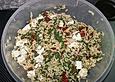 Spinat - Tomaten Nudelsalat