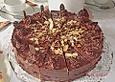 Torte von wei&szlig;er Schokolade