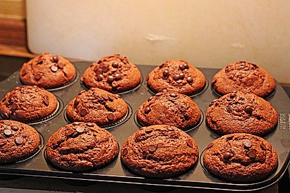 Bananen Nutella Muffins