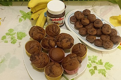 Bananen Nutella Muffins 8