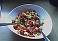 Roter Linsensalat