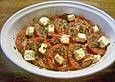 Gegrillte Tomaten mit Schafsk&auml;se