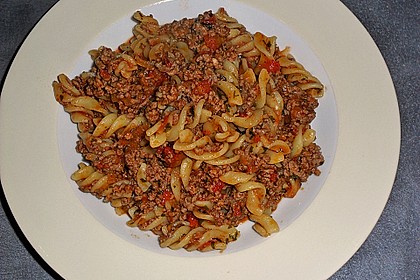 Hackfleischsauce 3