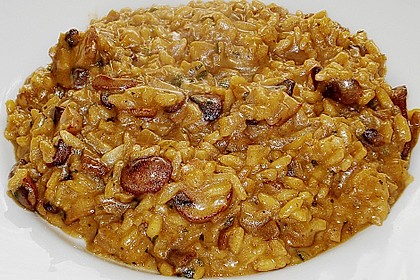 Risotto mit Steinpilzen
