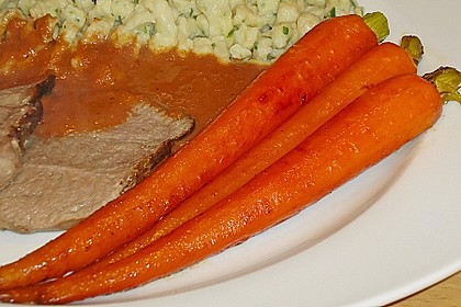 Glasierte Möhren 3