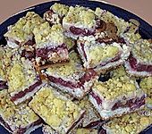 Pflaumenkuchen mit Pudding und Streusel (Bild)
