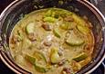Kalbsgulasch mit Schmorgurken