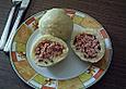 Fleischkn&ouml;del aus Kartoffelteig