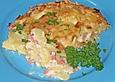 Kartoffel - Rauchlachsgratin