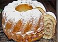 Hefe - Gugelhupf mit Nussf&uuml;llung