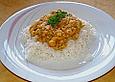 Scharfes Kichererbsencurry
