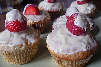 Erdbeer - Joghurt Muffins 3
