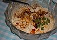 T&uuml;rkischer Eiersalat mit Knoblauchjoghurtso&szlig;e