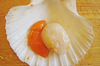 Gebackene Jakobsmuscheln