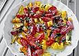 Ger&ouml;stete Paprika mit Tomaten