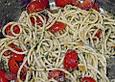 Spaghetti mit Kapernpesto und Cherrytomaten