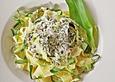 Zucchini � B&auml;rlauch - Nudeln &agrave; la Sommergarten
