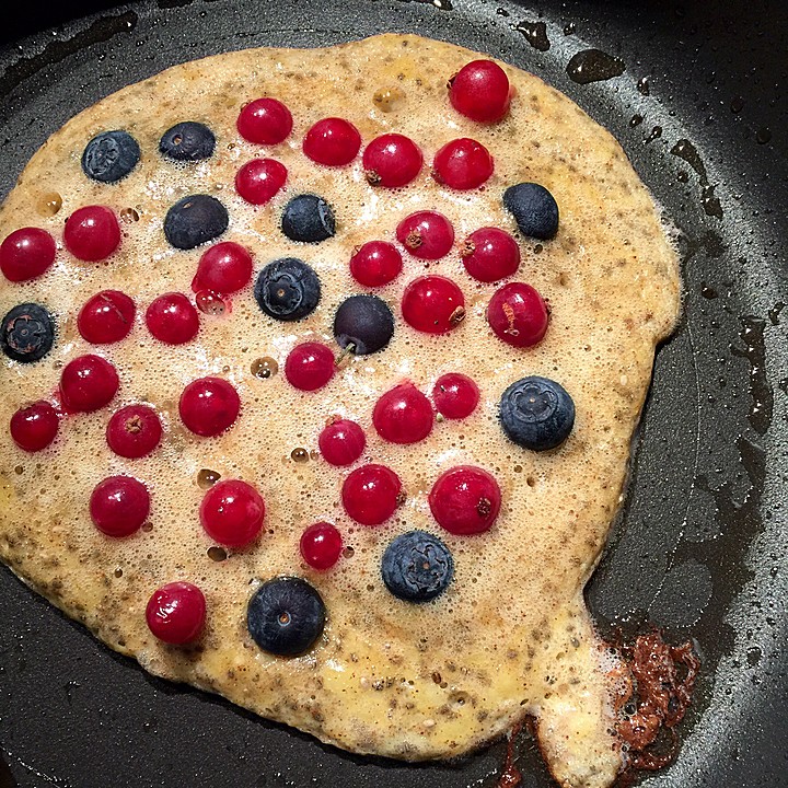 Bananen Kokos Pfannkuchen Ohne Mehl