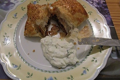 Blätterteig mit Gyrosfüllung und Feta-Käse 24