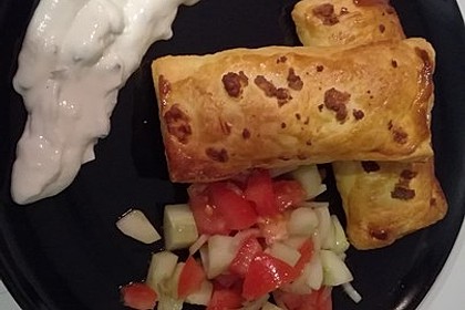Blätterteig mit Gyrosfüllung und Feta-Käse 22