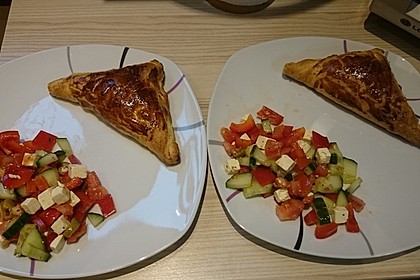 Blätterteig mit Gyrosfüllung und Feta-Käse 7