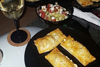 Blätterteig mit Gyrosfüllung und Feta-Käse 16
