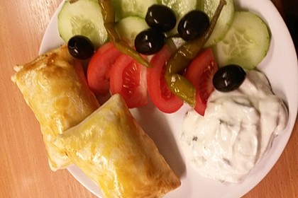Blätterteig mit Gyrosfüllung und Feta-Käse 18