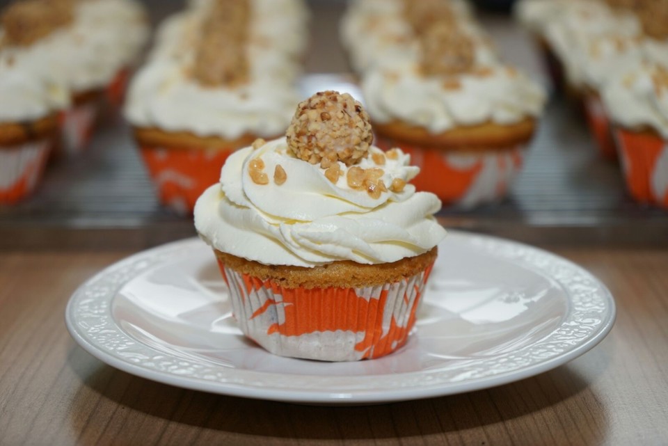 Giotto-Cupcakes (Rezept mit Bild) von RosinsHenssler | Chefkoch.de