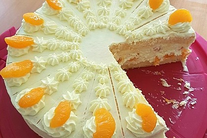 Blitztorte: Mandarinen im Paradies