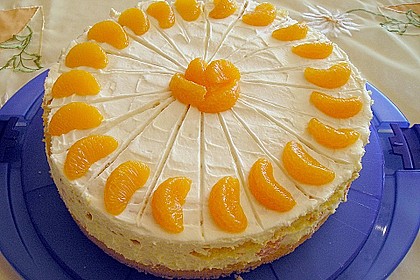 Blitztorte: Mandarinen im Paradies