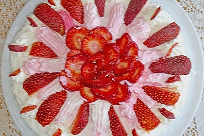 Erdbeertorte mit zarter Joghurtcreme 40